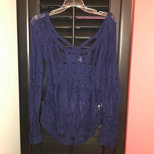 Navy Sweater / Shirt